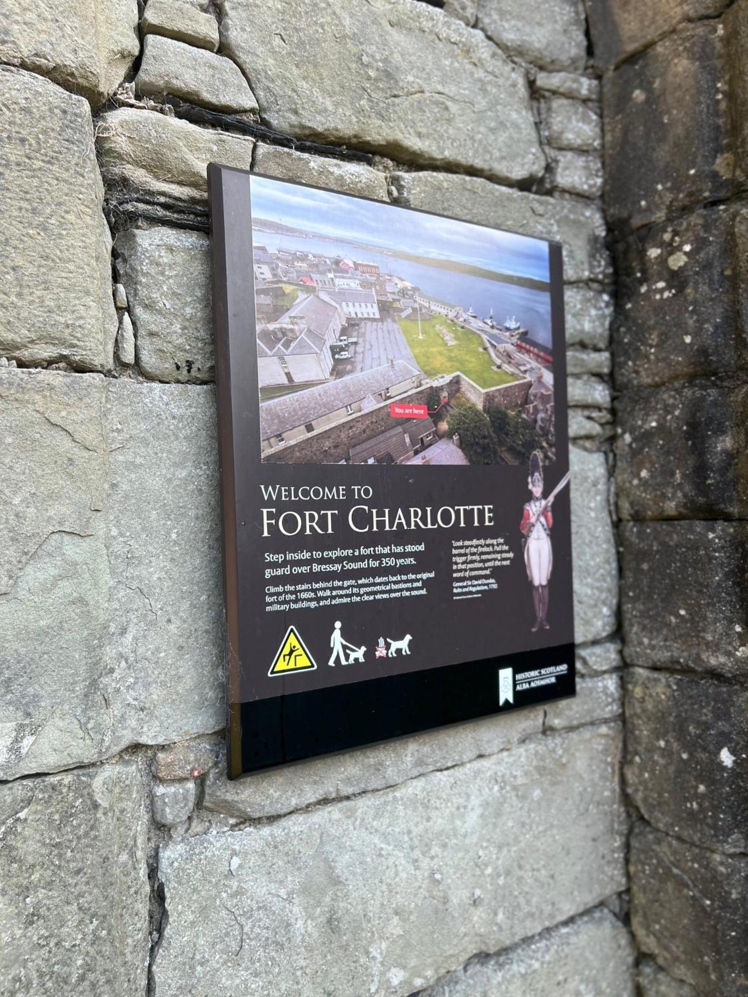 Fort Charlotte Guest House Lerwick Eksteriør bilde